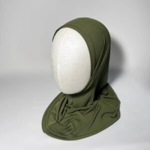 Hijab Cagoule Kaki
