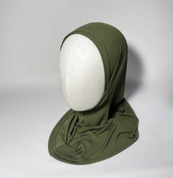 Hijab Cagoule Kaki