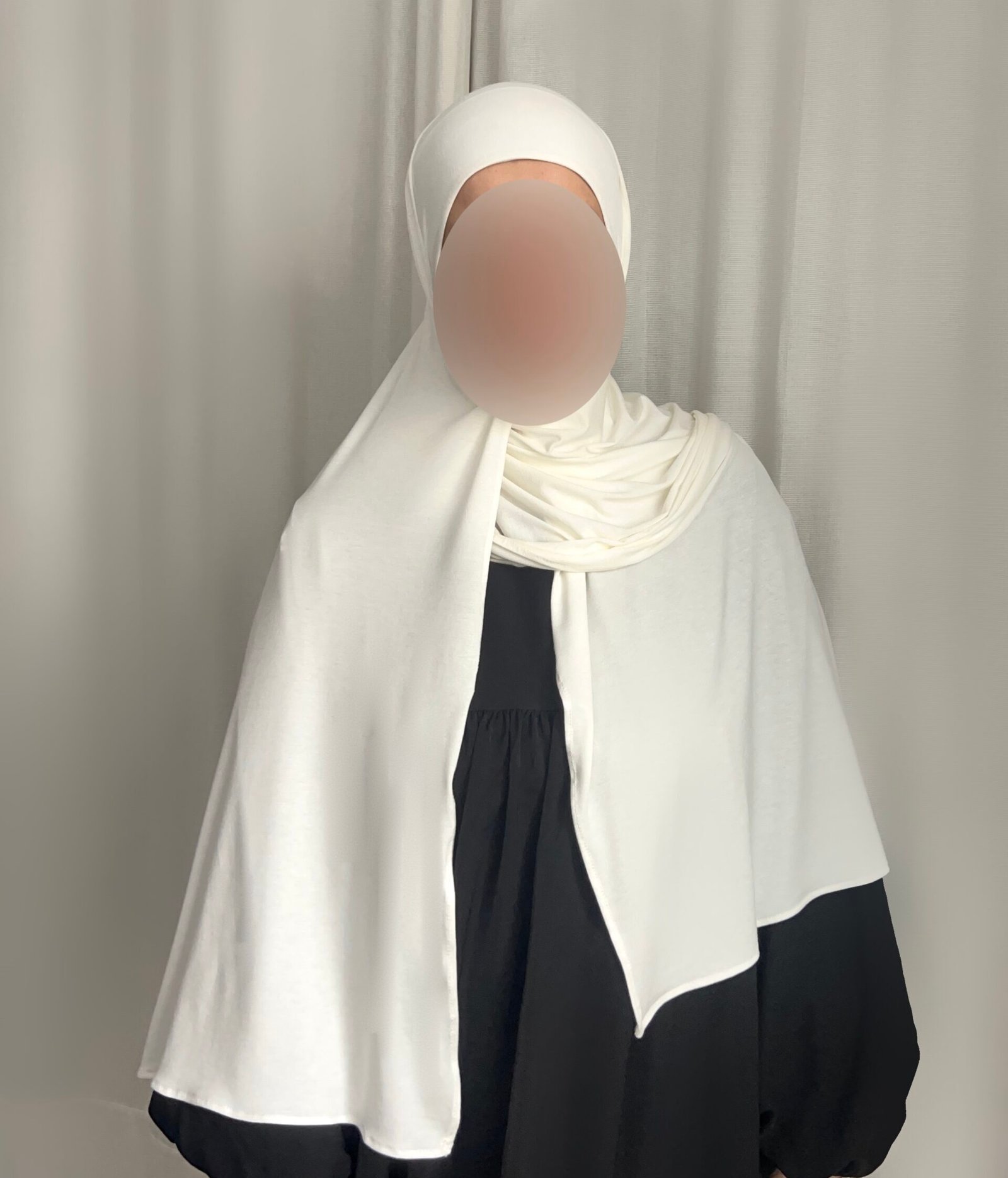 Jersey Modal Coton Blanc Cassé